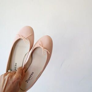 Repetto Blush Pink Ballet Flats